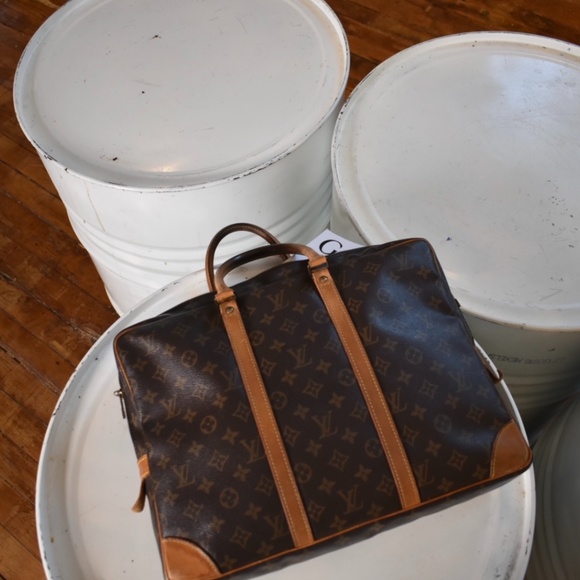 SOLD Louis Vuitton Monogram Cupertino Briefcase - Picture 1 of 10